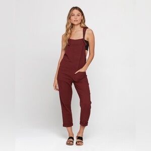 L*SPACE - Cali Girl Jumper in Currant size Small